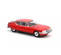 OPO 10 - Model car compatible with Citroën SM 1970 scale 1:64 3 inches 7.5cm Norev - Red 019922