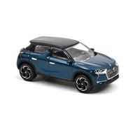 OPO 10 - Model car compatible with DS3 Crossback scale 1:64 3 inches 7.5cm Norev - Blue 019712