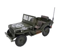 OPO 10 - Model car compatible with JEEP WILLYS DECAPOTEE US ARMY 1/43 CARARAMA - 813013