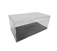 OPO 10 - Set of 20 Acrylic display cases with cover + base for 1/43 collectible miniature car diecast - crystal case box showcase