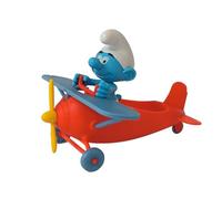 OPO 10 - Smurf figurine with his plane for creating, playing, and collecting the characters! The Smurf and the Smurf plane - CS50