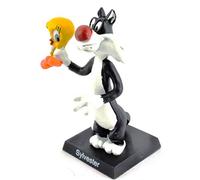 OPO 10 - Sylvester and Tweety Bird - Metal figurine - 8cms - Tweety and Grosminet Looney Tunes (01)