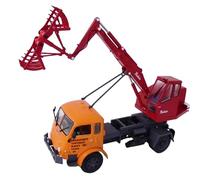 OPO 10 - Truck 1:43 compatible with Saviem Renault 4x4 Pelle Mécanique Poclain - SM1