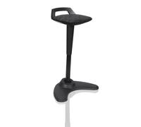 OPO Spry Stool Black Fabric Black