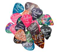 OPOCC Assorted Pearl Celluloid Guitar Picks-For Your Electric, Acoustic, or Bass Guitar. 0.46 mm, 0.71 mm and 0.96 mm,Various Colors (Light /Medium/Heavy, 48 pack)