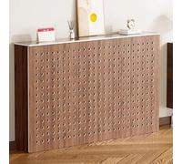 OPOLDBDMAC Modern Radiator Cover Heating Cabinet Storage Shelf, Brown Radiator Cover For Shielding Old Radiator，Space Decorative Heating Cabinet, Easy To Install(60x70x20cm/23.6x27.5x7.8in)