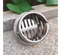 OPOLDBDMAC Round Floor Drain Cover 304 Stainless Steel Snap-in Drain Shower Drain Cover Small Anti Blocking Drain Grate For Outdoor Yard Drain Pipe(200mm/7.87")