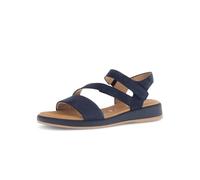 Oporto Womens Sandals 5.5 UK Blue Nubuck
