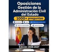 Oposiciones Gestión de la Administración Civil del Estado: AGE A2 con derecho público, políticas públicas, recursos humanos, gestión financiera, supuestos y preparación completa