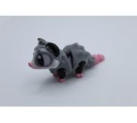 Opossum Articulated Flexible Fidget Animal - Sensory Stress Relief Desk figurine ADHD, Autism, Anxiety - 3D Printed Posable Possum Figure - Fun, Flexible (Baby Possum)