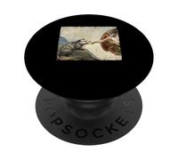 Opossum biting God's Hand Funny Possum Meme PopSockets Adhesive PopGrip