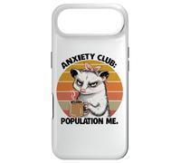 Opossum Caffeine Anxiety Club Population Me Fun Coffee Lover Case for iPhone Air