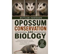 OPOSSUM CONSERVATION AND BIOLOGY: Understanding Opossums Through Modern Research, Biological Adaptations, Ecological Roles, and Conservation Strategies