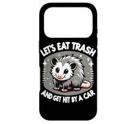 Opossum Eat Trash And Get Hit By A Car Possum Case for iPhone 17 Pro