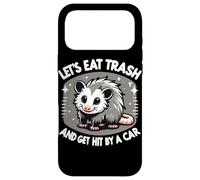 Opossum Eat Trash And Get Hit By A Car Possum Case for iPhone 17 Pro Max