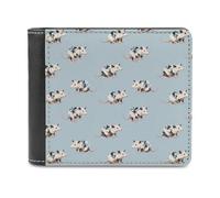 Opossum Funny Wallet for Men RFID Blocking Bifold Wallet Soft Billfold with Card Slots Custom Gifts