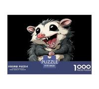 Opossum Jigsaw Puzzles for Adults Kids Interesting Puzzles 1000 Jigsaws Brain Challenge Home Decoration Gifts 38x26cm/1000pcs