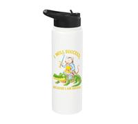 Opossum Knight I Will Succeed Because I Am Insane Boys Girls Stainless Steel Insulated Water Bottle