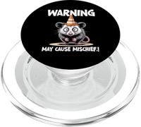 Opossum May Cause Mischief Funny PopSockets PopGrip for MagSafe