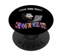 opossum meme - Have You Tried Chewing The Wires Yet PopSockets Swappable PopGrip