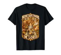 Opossum Mine Safe Foods M Lord Funny Neurodivergent Meme T-Shirt