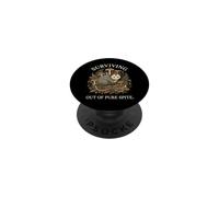 Opossum Mushroom Forest Surviving Pure Spite PopSockets Adhesive PopGrip