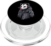 Opossum Music Headphones Cool Animal Lover PopSockets PopGrip for MagSafe