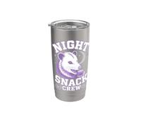 Opossum Night Snack Crew Cartoon Stainless Steel Insulated Tumbler