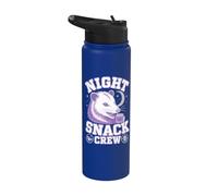 Opossum Night Snack Crew Cartoon Stainless Steel Insulated Water Bottle