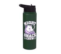 Opossum Night Snack Crew Cartoon Stainless Steel Insulated Water Bottle