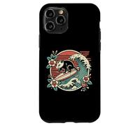 Opossum Surf Wave Surfer Possum Beach Vacation Men Women Kid Case for iPhone 11 Pro