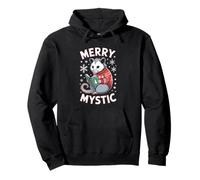 Opossum Tarot Christmas Mystic Pullover Hoodie