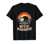 Opossum Tarot Mystic Marauder Retro Art T-Shirt