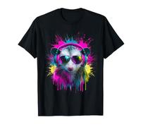 Opossum Wearing Headphone T-Shirt
