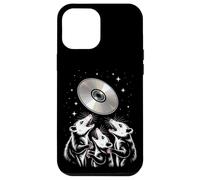Opossum Worship Retro CD Disc Funny Space Scene Case for iPhone 12 Pro Max
