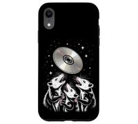Opossum Worship Retro CD Disc Funny Space Scene Case for iPhone XR