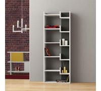 Oppa' Modern Bookcase Display Unit 162.4cm Tall Decortie Multi 1 Pack