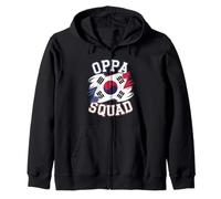 Oppa Squad | Product for Korean | Products South Korea Zip Hoodie