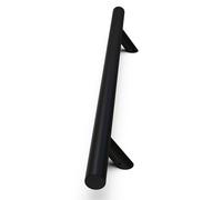 Oppali Black Stainless Steel 304 Entrance Door Pull Handle | Inclined at an Angle of 45° | Round T-Bar | 50cm Total Length