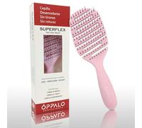 ÓPPALO Superflex No Pull Brush, No Pull Detangler Brush, Special for Fine and Brown Hair, Whether Curly, Wavy or Straight (PINK)