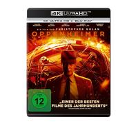 Oppenheimer – Cillian Murphy, Emily Blunt, Matt Damon – 4K Ultra HD + Blu-ray