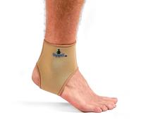OPPO 1001 Ankle Support | Neoprene Compression Brace for Pain Relief, Sprain Recovery & Injury Prevention | Open Heel Design for Mobility | Retains Heat for Faster Healing | L