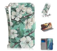 Oppo A3 Pro 5G Case, Premium Flip Shockproof PU Leather Shock-Absorption Folio Notebook Phone Cases with Card Slots Kickstand Magnetic Full Protection Wallet Skin for Oppo A3 Pro 5G Flower