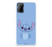OPPO A52 A72 A92 Official Lilo & Stitch Blue Stitch Protect Your Phone Case Cover for OPPO Flexible Silicone Officially Licensed Disney
