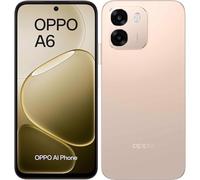 OPPO A6 5G Dimensity 6300 6GB RAM 256GB ROM 6.75" HD+ LCD Dual SIM Smartphone - Aurora Gold