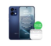 OPPO A6 Pro 5G | MediaTek Dimensity 6300 Processor | 8GB RAM | 256GB ROM | 6.57-inch AMOLED Screen | Dual SIM Smartphone | Stellar Black