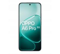 OPPO A6 Pro 5G CPH2781 Europe 256GB 8GB Lunar Titanium OEU 6500 mAh Battery, Supervooc 80W Mobile Phone, 120Hz 6.57 Inch AMOLED Display, Dimensity 6300, 50MP AI Camera, IP69, NFC, Dual SIM