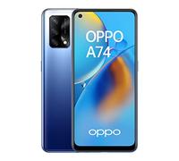 OPPO A74 4G Smartphone 4G Unlocked 6GB RAM + 128GB Expandable, 6.43 Inch AMOLED FHD+ Display, Snapdragon 662, Triple Camera 48MP Photo Sensor, 33W Fast Charge, 5000mAh Battery, Blue [FR Version]