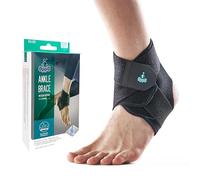 OPPO Adjustable Ankle Support with Figure of 8 Strap for Weak Ankles, Instability, Sprains & Strains, Relieves Pains, Breathable Neoprene for Comfort & Fit