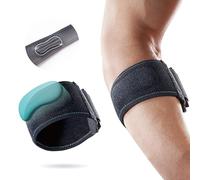 OPPO Adjustable Tennis Elbow Support Strap with Pad - Provides Compression for Pain Relief from Tennis/Golfers Elbow, Repetitive Strain & Tendonitis Support